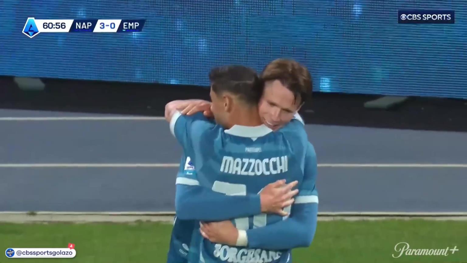 無敵雙響炮！麥克托米奈甩頭破門梅開二度！盧卡庫(kù)傳中送助攻！